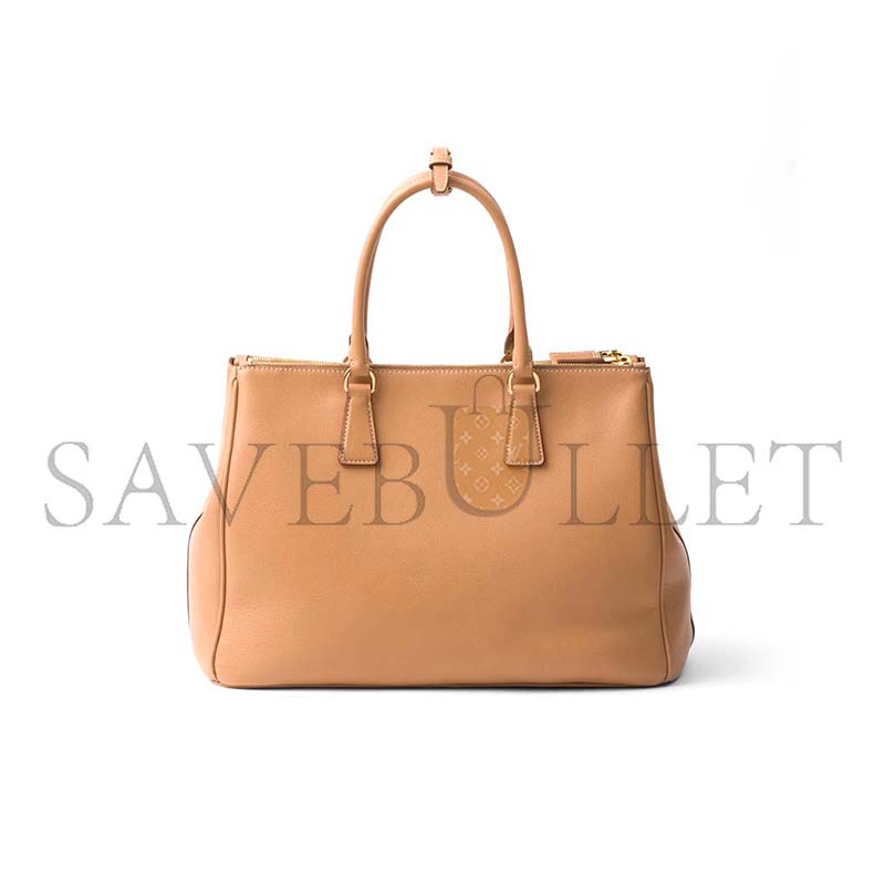 Pra*a large galleria leather bag 1ba446 (36*26*15cm)